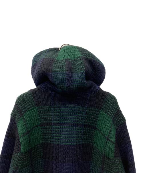 RALPH LAUREN（ラルフローレン）RALPH LAUREN (ラルフローレン) ニットコート ネイビー サイズ:Ｍの古着・服飾アイテム