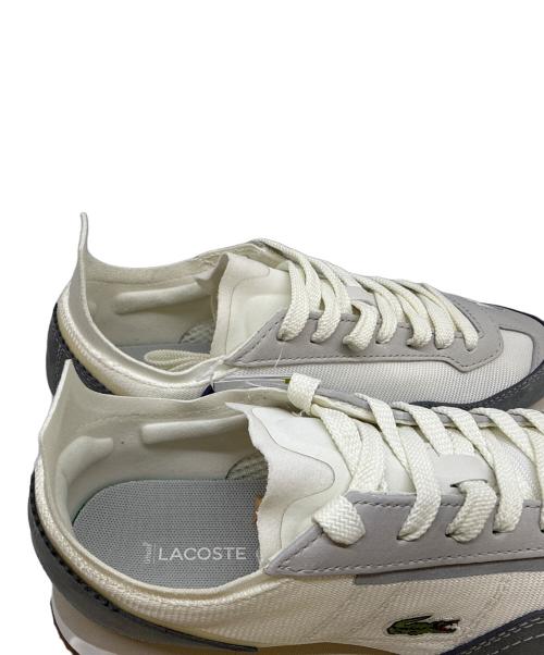 LACOSTE（ラコステ）LACOSTE (ラコステ) ローカットスニーカー ホワイト サイズ:23 未使用品の古着・服飾アイテム
