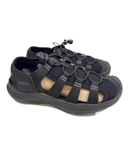 KEEN（キーン）KEEN (キーン) サンダル ブラック サイズ:24.5の古着・服飾アイテム