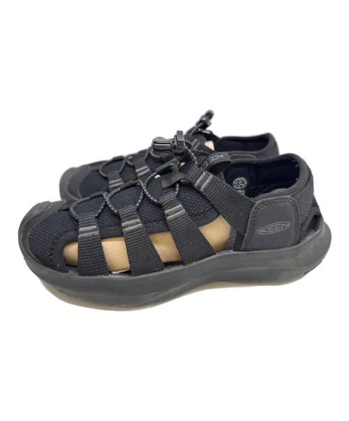 KEEN（キーン）KEEN (キーン) サンダル ブラック サイズ:24.5の古着・服飾アイテム