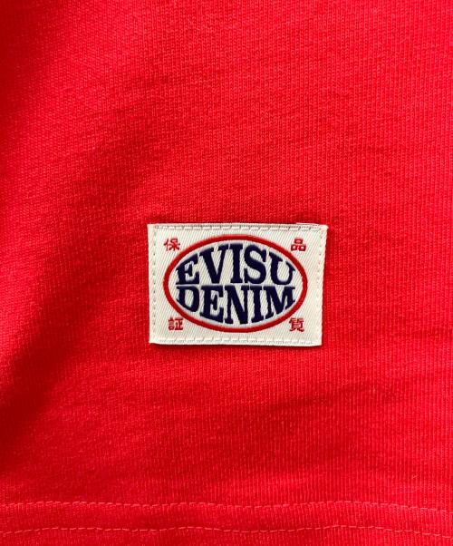 EVISU（エヴィス）EVISU (エヴィス) 半袖カットソー レッド サイズ:XL 未使用品の古着・服飾アイテム