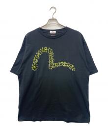 EVISU（エヴィス）の古着「半袖カットソー」｜ブラック
