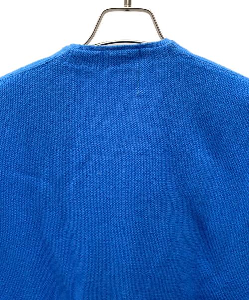GRANT-CREST（グラントクレスト）GRANT-CREST (グラントクレスト) 厚手カーディガン ブルー サイズ:-の古着・服飾アイテム