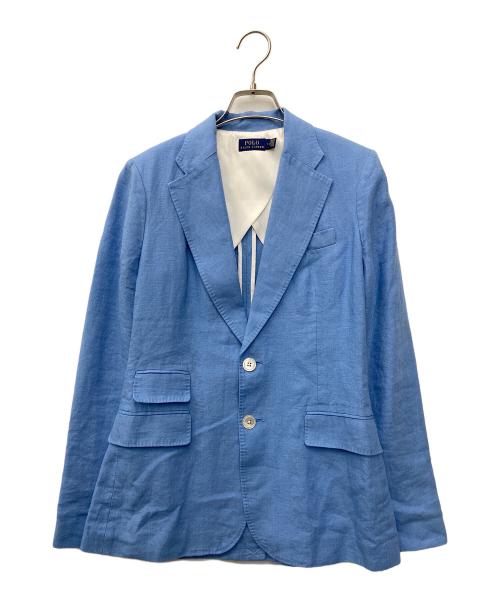 POLO RALPH LAUREN（ポロ・ラルフローレン）POLO RALPH LAUREN (ポロ・ラルフローレン) テーラードジャケット ブルー サイズ:SIZE2の古着・服飾アイテム