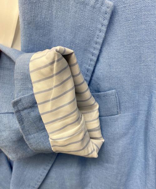 POLO RALPH LAUREN（ポロ・ラルフローレン）POLO RALPH LAUREN (ポロ・ラルフローレン) テーラードジャケット ブルー サイズ:SIZE2の古着・服飾アイテム