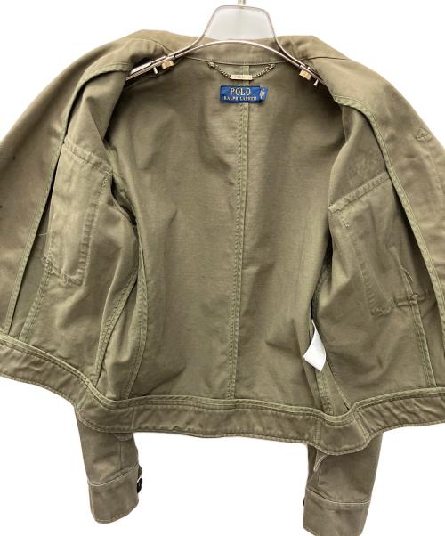 POLO RALPH LAUREN（ポロ・ラルフローレン）POLO RALPH LAUREN (ポロ・ラルフローレン) ミリタリージャケット オリーブ サイズ:Ｓの古着・服飾アイテム