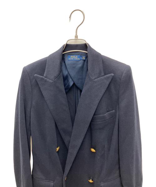 POLO RALPH LAUREN（ポロ・ラルフローレン）POLO RALPH LAUREN (ポロ・ラルフローレン) ブレザー ネイビー サイズ:2の古着・服飾アイテム