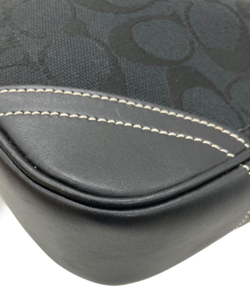COACH（コーチ）COACH (コーチ) ワンショルダーバッグ ブラックの古着・服飾アイテム