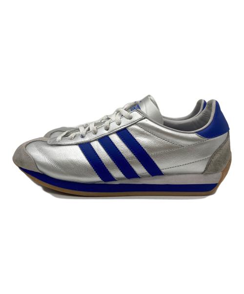 adidas（アディダス）adidas (アディダス) ローカットスニーカー シルバー×ブルー サイズ:US　7の古着・服飾アイテム