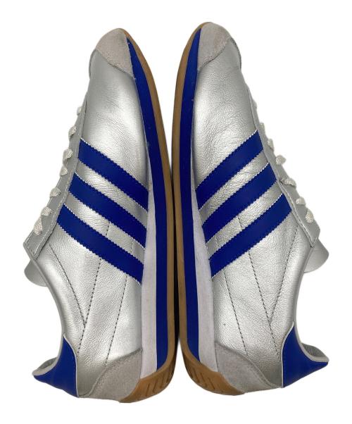 adidas（アディダス）adidas (アディダス) ローカットスニーカー シルバー×ブルー サイズ:US　7の古着・服飾アイテム
