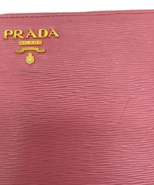 PRADA（プラダ）PRADA (プラダ) 長財布 ピンクの古着・服飾アイテム