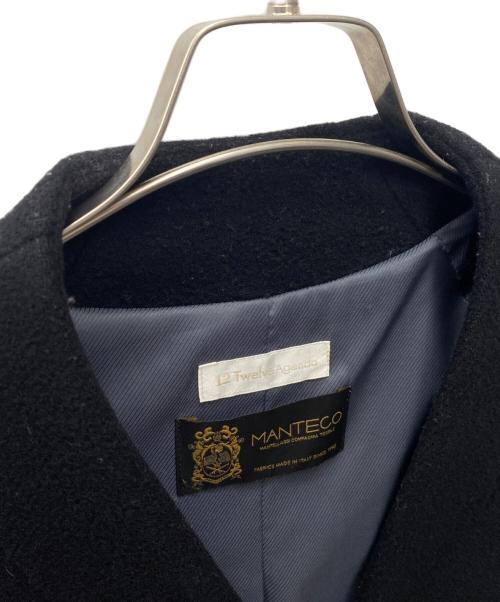 12 Twelve Agenda（トゥエルブアジェンダ）12 Twelve Agenda (トゥエルブアジェンダ) ロングコート ブラック サイズ:-の古着・服飾アイテム