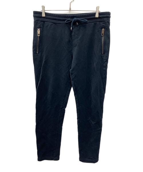 DOLCE & GABBANA（ドルチェ＆ガッバーナ）DOLCE & GABBANA (ドルチェ＆ガッバーナ) スウェットパンツ ブラック サイズ:SIZE48の古着・服飾アイテム