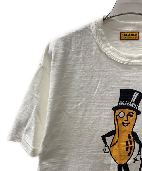 HUMAN MADE（ヒューマンメイド）HUMAN MADE (ヒューマンメイド) 半袖カットソー ホワイト サイズ:Lの古着・服飾アイテム