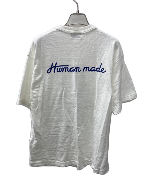 HUMAN MADE（ヒューマンメイド）HUMAN MADE (ヒューマンメイド) 半袖カットソー ホワイト サイズ:Lの古着・服飾アイテム