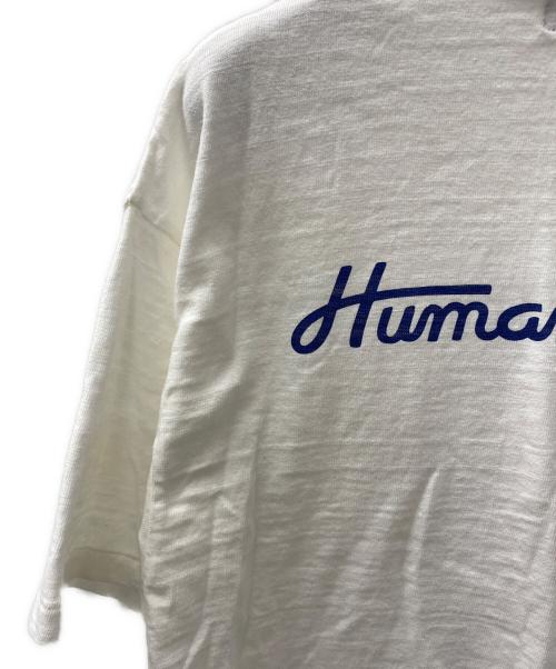 HUMAN MADE（ヒューマンメイド）HUMAN MADE (ヒューマンメイド) 半袖カットソー ホワイト サイズ:Lの古着・服飾アイテム