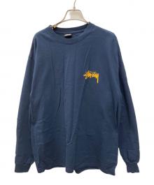 stussy（ステューシー）の古着「長袖カットソー」｜ネイビー
