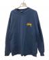 stussy（ステューシー）の古着「長袖カットソー」｜ネイビー