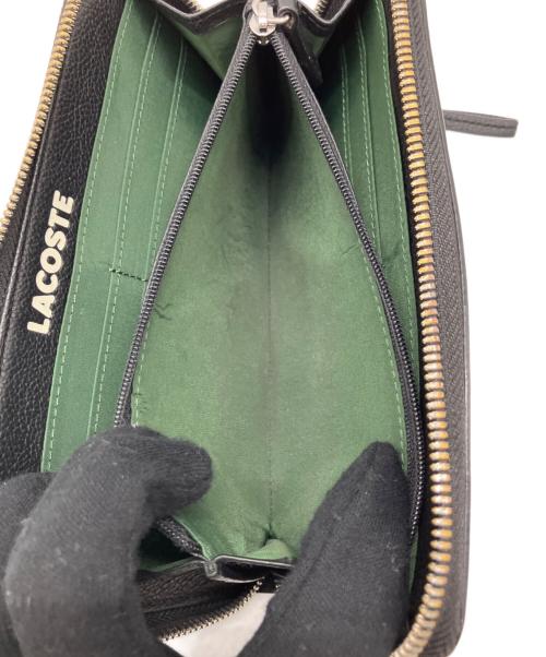 LACOSTE（ラコステ）LACOSTE (ラコステ) 長財布 ブラックの古着・服飾アイテム