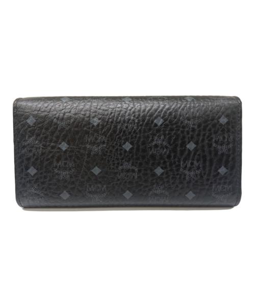 MCM（エムシーエム）MCM (エムシーエム) 長財布 ブラックの古着・服飾アイテム