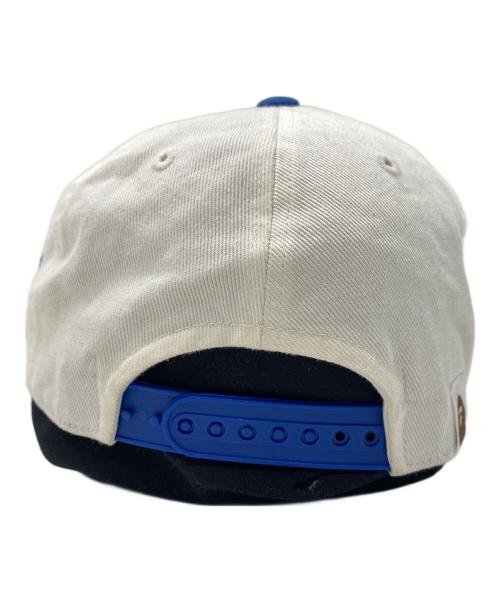 A BATHING APE（アベイシングエイプ）A BATHING APE (アベイシングエイプ) キャップ ブルー×ホワイトの古着・服飾アイテム