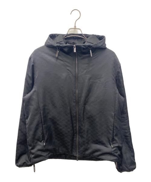 EMPORIO ARMANI（エンポリオ アルマーニ）EMPORIO ARMANI (エンポリオ アルマーニ) 中綿ジャケット ブラック サイズ:52の古着・服飾アイテム