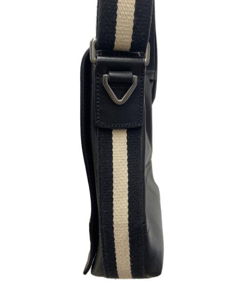 BALLY（バリー）BALLY (バリー) メッセンジャーバッグ ブラックの古着・服飾アイテム