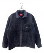 SUPREMEシュプリーム）の古着「キルティングジャケット」｜ネイビーグレー