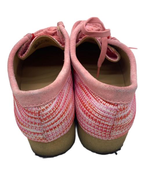 CLARKS ORIGINALS（クラークス オリジナルズ）Clarks Originals (クラークス オリジナルズ) BoTT (ボット) ワラビーシューズ ピンク サイズ:26の古着・服飾アイテム