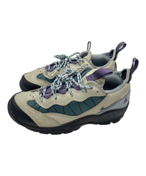 NIKE ACG（ナイキエーシージー）NIKE ACG (ナイキエーシージー) ローカットスニーカー ベージュ×スカイブルー サイズ:27.5の古着・服飾アイテム