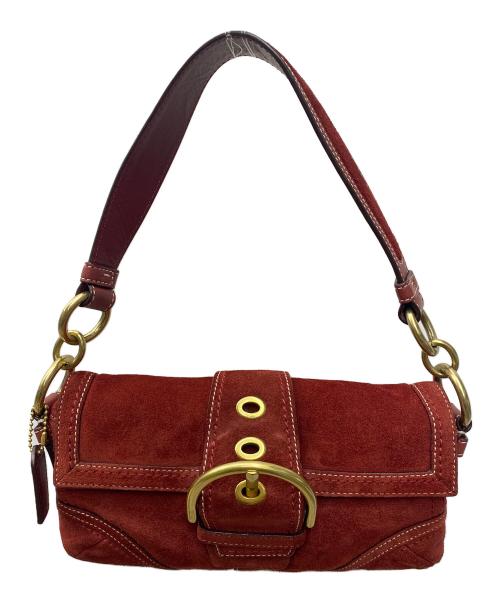 COACH（コーチ）COACH (コーチ) ショルダーバッグ レッドの古着・服飾アイテム