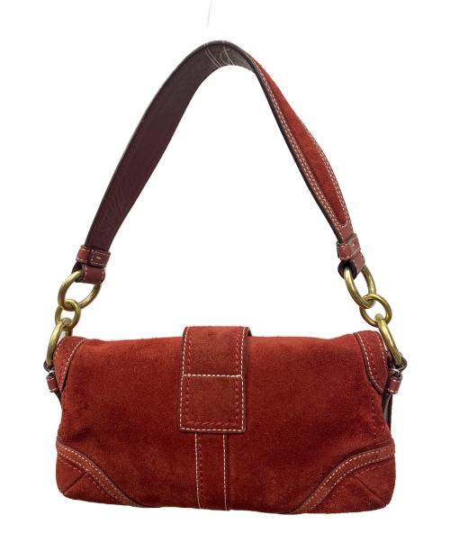 COACH（コーチ）COACH (コーチ) ショルダーバッグ レッドの古着・服飾アイテム