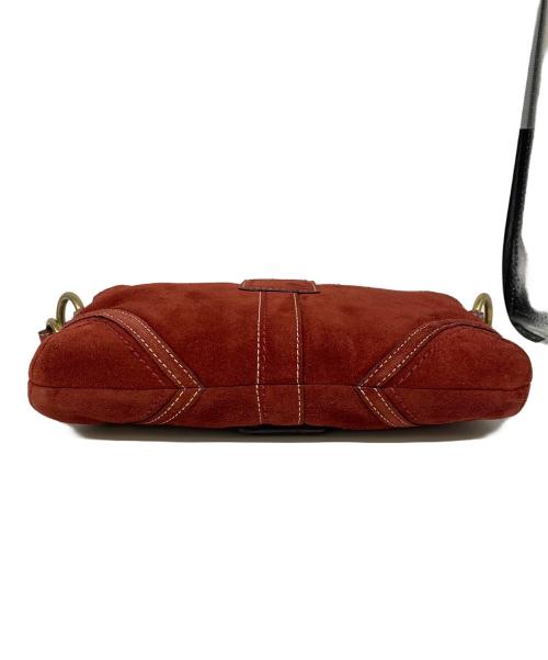 COACH（コーチ）COACH (コーチ) ショルダーバッグ レッドの古着・服飾アイテム
