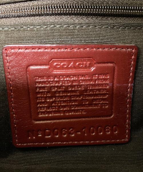COACH（コーチ）COACH (コーチ) ショルダーバッグ レッドの古着・服飾アイテム