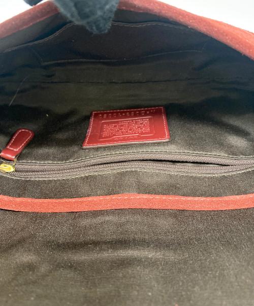 COACH（コーチ）COACH (コーチ) ショルダーバッグ レッドの古着・服飾アイテム