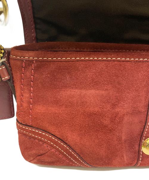 COACH（コーチ）COACH (コーチ) ショルダーバッグ レッドの古着・服飾アイテム