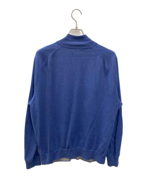 POLO RALPH LAUREN（ポロ・ラルフローレン）POLO RALPH LAUREN (ポロ・ラルフローレン) ジップアップジャケット ブルー サイズ:Lの古着・服飾アイテム
