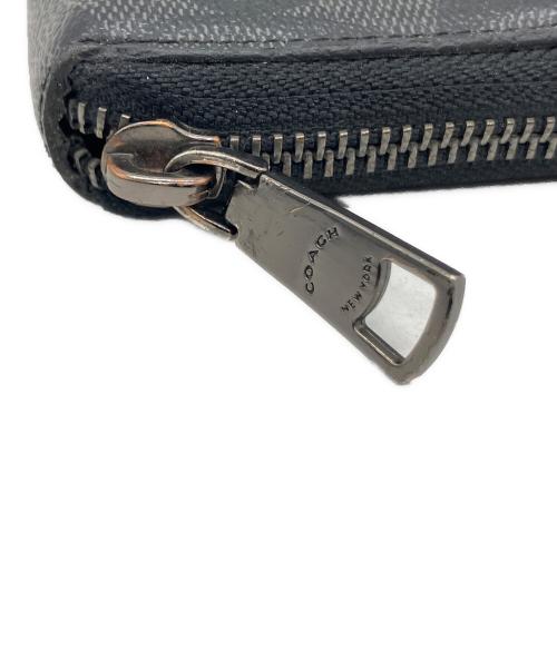 COACH（コーチ）COACH (コーチ) 長財布 ブラックの古着・服飾アイテム