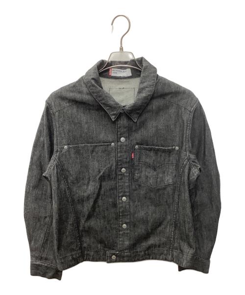 LEVI'S（リーバイス）LEVI'S (リーバイス) デニムジャケット ブラック サイズ:Ｌの古着・服飾アイテム