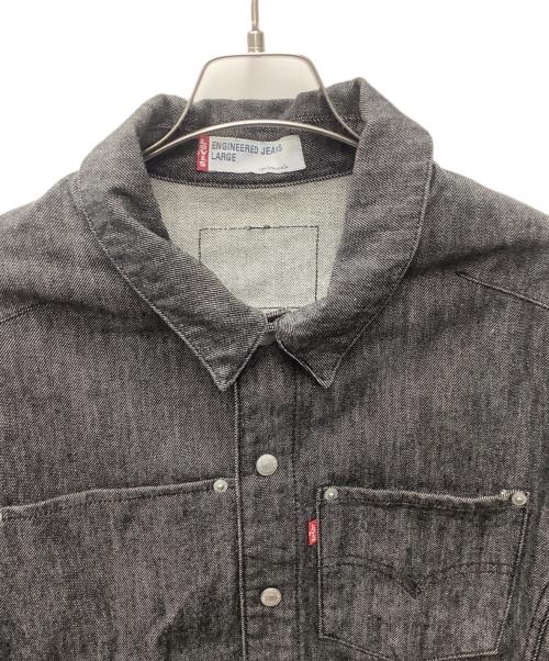 LEVI'S（リーバイス）LEVI'S (リーバイス) デニムジャケット ブラック サイズ:Ｌの古着・服飾アイテム
