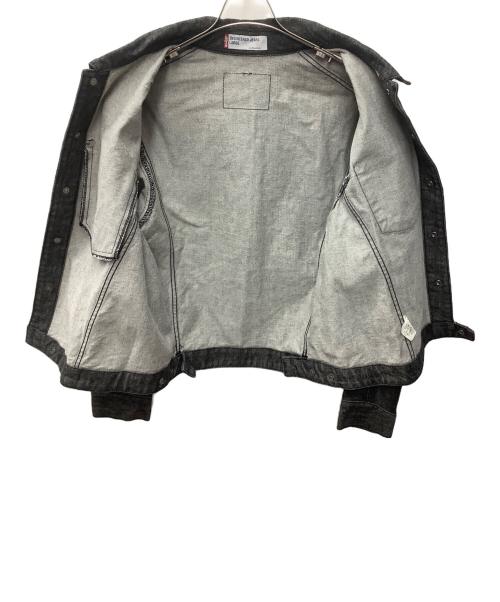 LEVI'S（リーバイス）LEVI'S (リーバイス) デニムジャケット ブラック サイズ:Ｌの古着・服飾アイテム