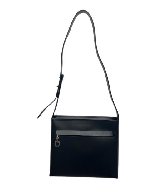 Salvatore Ferragamo（サルヴァトーレ フェラガモ）Salvatore Ferragamo (サルヴァトーレ フェラガモ) ショルダーバッグ ブラックの古着・服飾アイテム