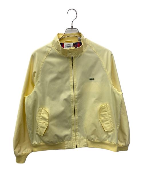 IZOD LACOSTE（アイゾッド ラコステ）IZOD LACOSTE (アイゾッド ラコステ) スイングトップ イエロー サイズ:Lの古着・服飾アイテム