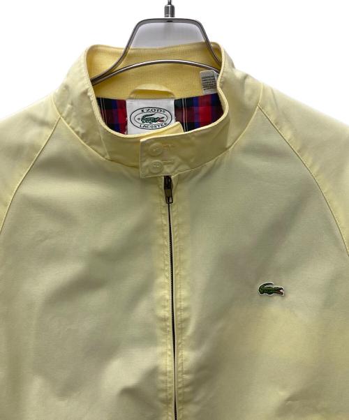 IZOD LACOSTE（アイゾッド ラコステ）IZOD LACOSTE (アイゾッド ラコステ) スイングトップ イエロー サイズ:Lの古着・服飾アイテム