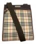 BURBERRY（バーバリー）の古着「ショルダーバッグ」｜ベージュ×ブラウン