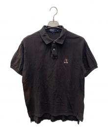 POLO BY RALPH LAUREN（ポロ バイ ラルフローレン）の古着「ポロシャツ」｜ブラック