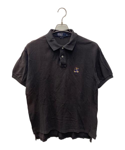 POLO BY RALPH LAUREN（ポロ バイ ラルフローレン）Polo by Ralph Lauren (ポロ バイ ラルフローレン) ポロシャツ ブラック サイズ:Mの古着・服飾アイテム