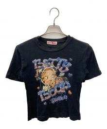 BETTY BOOP（ベティー・ブープ）の古着「半袖カットソー」｜ブラック
