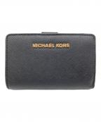 MICHAEL KORSマイケルコース）の古着「2つ折り財布」｜ブラック