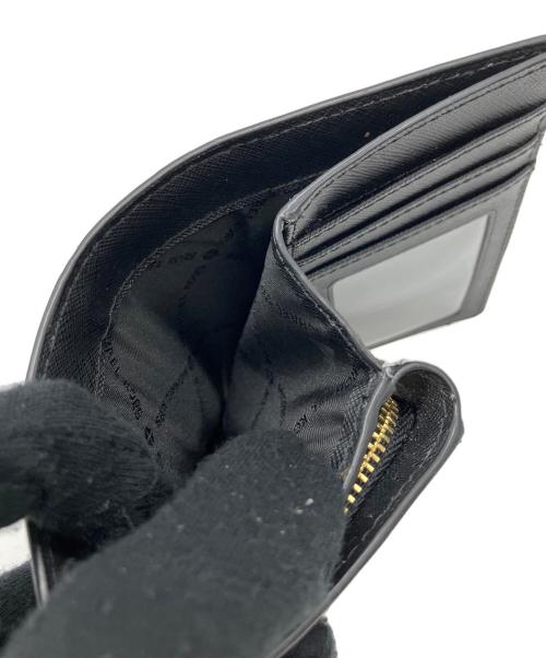 MICHAEL KORS（マイケルコース）MICHAEL KORS (マイケルコース) 2つ折り財布 ブラックの古着・服飾アイテム